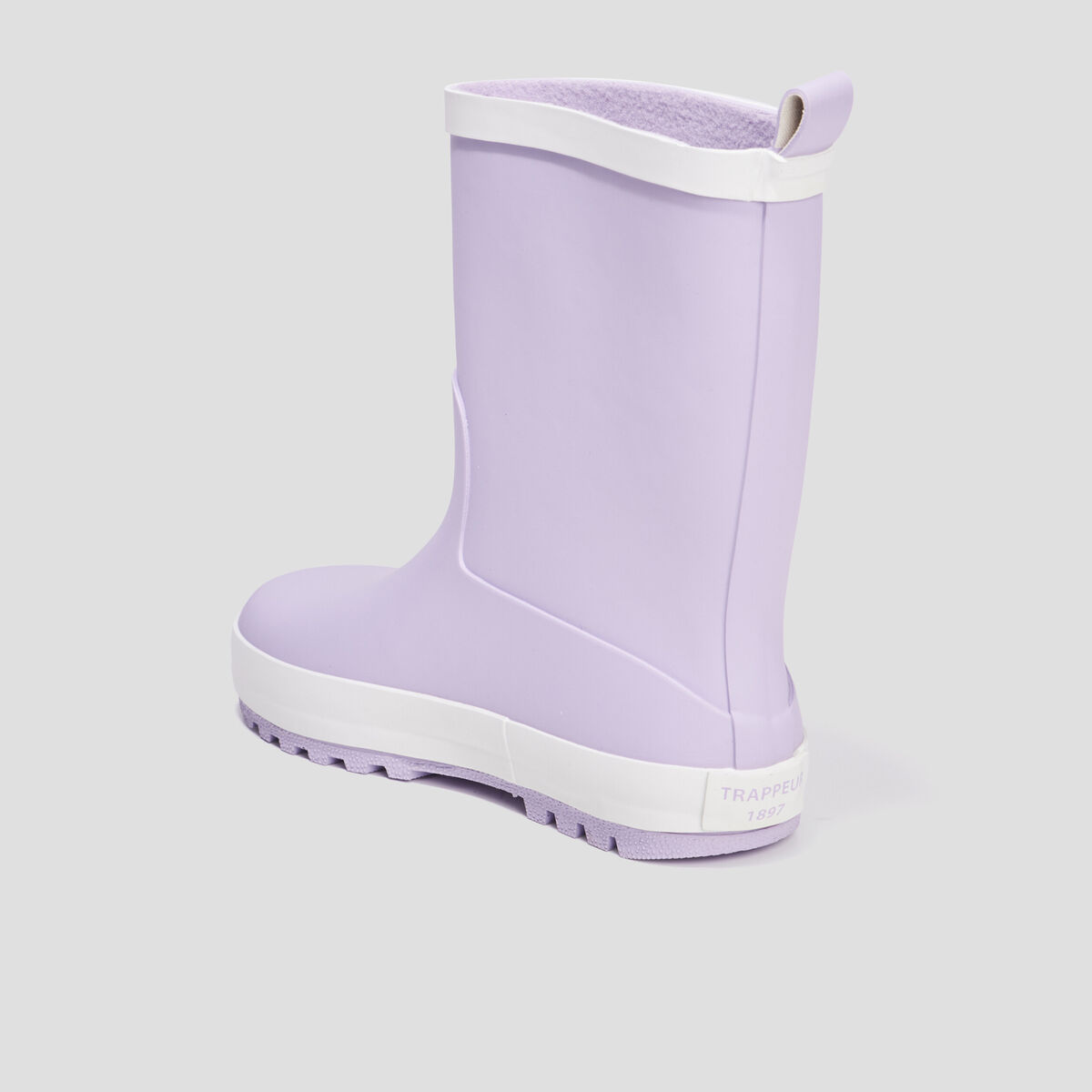 Bottes de pluie Trappeur parme fille