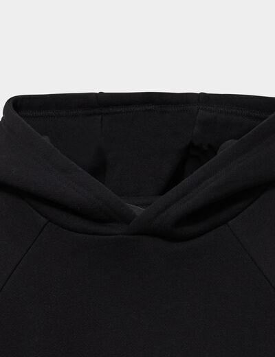 Sweat hoodie 1 poche &agrave; capuche Fortnite noir gar&ccedil;on