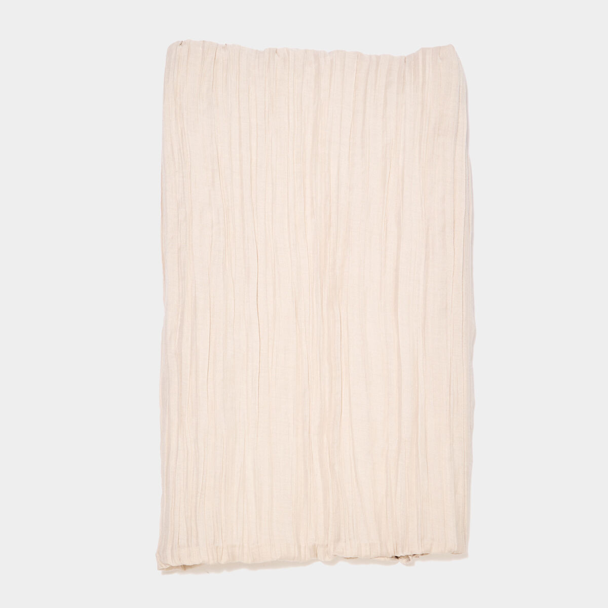 Foulard aspect froissé sable femme