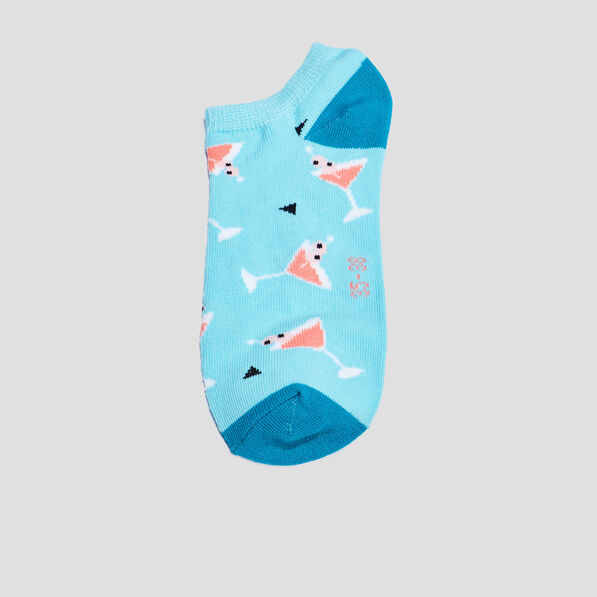 lot 5 paires chaussettes invisibles multicolore femme Lot 5 paires chaussettes invisibles multicolore femme