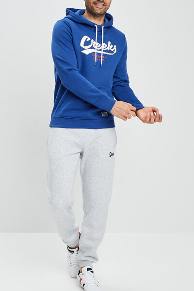 Pantalon jogging ajusté Creeks gris homme