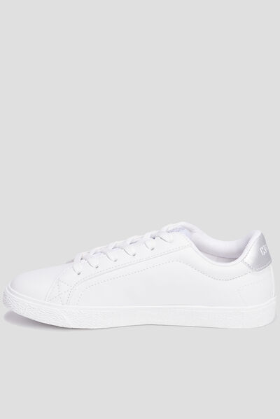 Tennis basses à lacets Kappa Astridawo blanc femme
