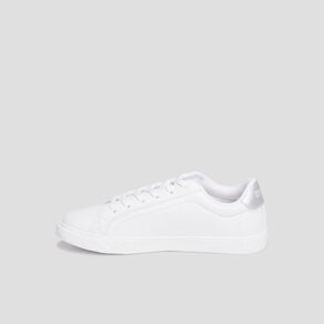 tennis basses a lacets kappa astridawo blanc femme Tennis basses à lacets Kappa Astridawo blanc femme