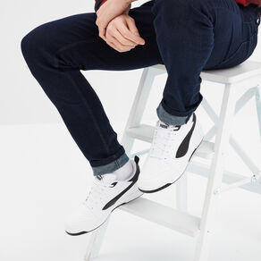 Tennis basses lacets Puma V6 blanc homme