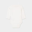Lot 2 bodies croisés coton ivoire bébé