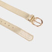 Ceinture couleur or femme
