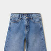 Bermuda short en jean taille ajustable denim double stone fille