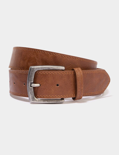 Ceinture camel homme
