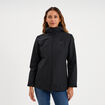 Parka 3-en-1 chaude et imperm&eacute;able noir femme