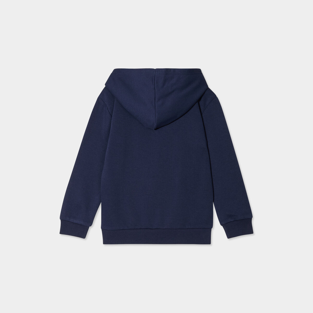 Sweat &agrave; capuche hoodie oversize bleu marine gar&ccedil;on