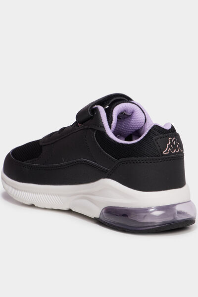Baskets running &agrave; scratchs Kappa multicolore fille
