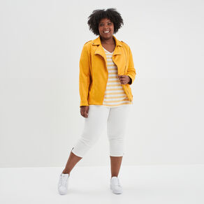 t shirt col en v manches courtes jaune clair femmegt T-shirt col en V manches courtes jaune clair femme grande taille