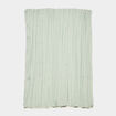 Foulard aspect froissé vert femme