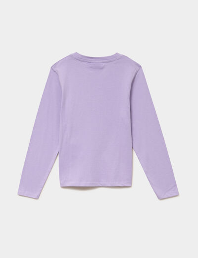 T-shirt Gabby et la maison magique mauve fille