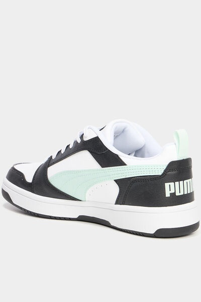 Baskets Rebound V6 Puma vert pastel femme