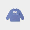 Sweat manches longues avec poche bleu lavande bébé garçon