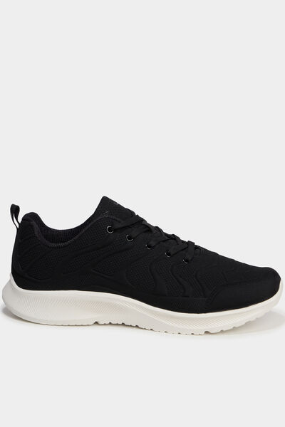 Baskets running noir homme