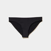 Culotte microfibre sans coutures noir femme