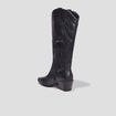 Bottes santiags bouts pointus noir femme