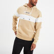 Sweat à capuche hoodie Liberto beige homme