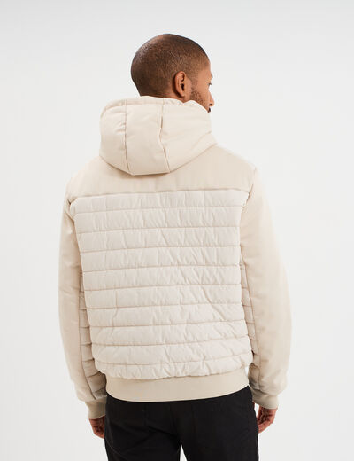 Veste à capuche Liberto gris homme