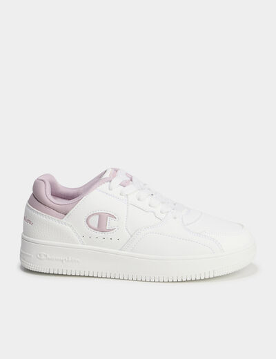 Tennis basses &agrave; lacets Champion rose femme