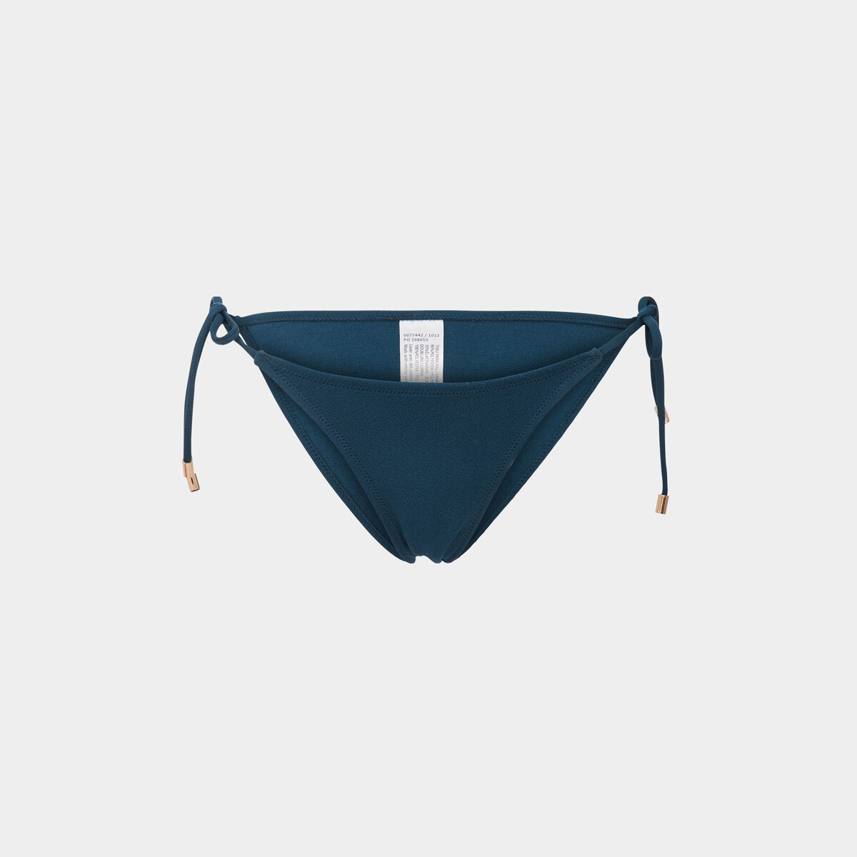 Bas de maillot de bain bleu pétrole femme