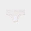 Shorty en dentelle blanc femme