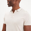 Polo manches courtes coton Creeks gris clair homme