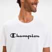 T-shirt manches courtes coton Champion blanc homme
