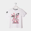T-shirt à manches courtes Naruto blanc garçon