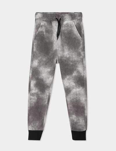 Pantalon de jogging regular resserré noir garçon