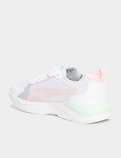 Baskets running à lacets Puma vert pastel femme