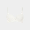 Soutien-gorge corbeille blanc femme