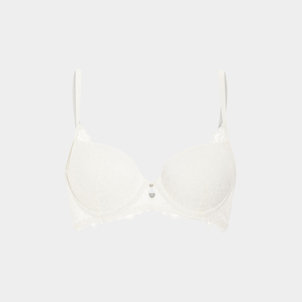 Soutien-gorge corbeille blanc femme