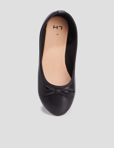 Ballerines vernies noir fille