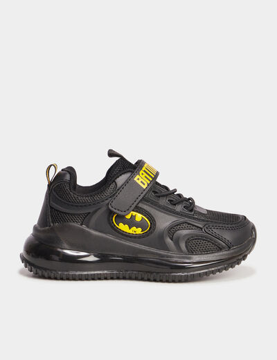Baskets running à scratchs Batman noir garçon