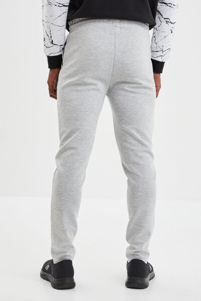 Pantalon de jogging stretch Liberto gris homme