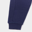 Jogging molleton taille élastiquée bleu marine bébé garçon