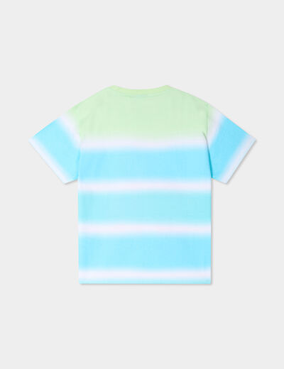 T-shirt manches courtes coton Vaiana multicolore fille