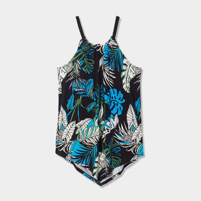 debardeur asymetrique mosquitos noir femme Débardeur asymétrique Mosquitos noir femme