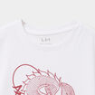T-shirt &agrave; manches courtes coton blanc gar&ccedil;on