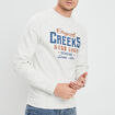 Sweat à col rond Creeks ivoire homme