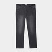 Jeans straight taille haute Modavista denim gris femme grande taille