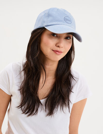 Casquette bleu femme