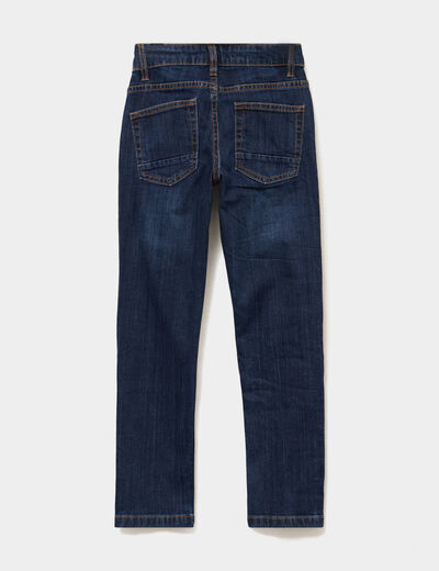 Jeans slim 5 poches bleu gar&ccedil;on