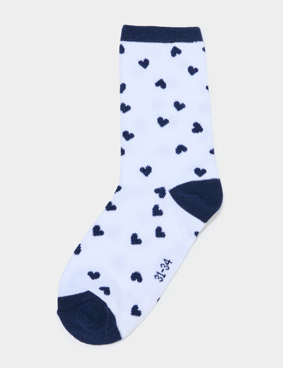 Lot 5 paires de chaussettes multicolore fille