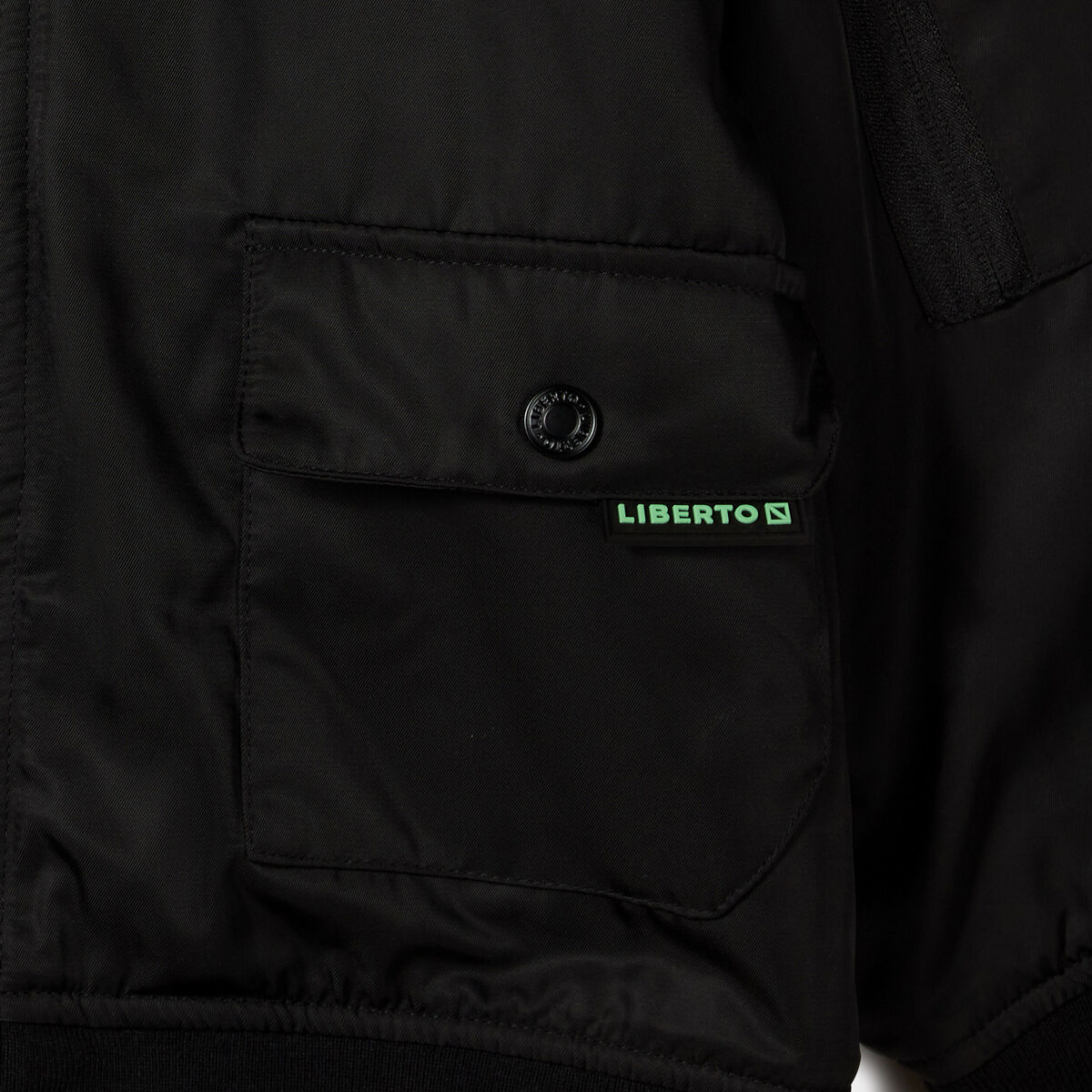 Blouson bomber zippé Liberto noir garçon