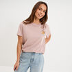 T-shirt coton manches courtes Pok&eacute;mon sable femme