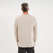 T-shirt chaud technique manches longues gris clair homme
